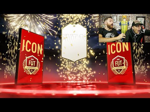 ICON PACKED IN MY TOP 100 FUT CHAMPIONS REWARDS w/ Spencer FC!!!! FIFA 19 WEEKLY PACK OPENING!!
