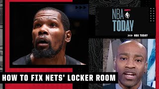 Kevin Durant has to be a LEADER to salvage the Nets' season - Vince Carter | NBA Today