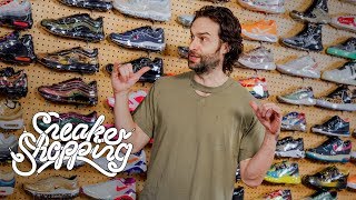 Chris D'Elia Goes Sneaker Shopping With Complex
