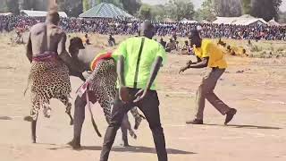 AKOL Agok (won) Vs Alijoh Nhial Loth Amer (Lost)Venue John Garang wrestling field.