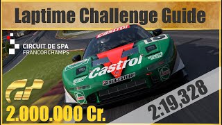 GT7 - Can you beat Eau Rouge? Spa Francorchamps - Gr.3 GT500 - 2 Million Credits - Time Trial