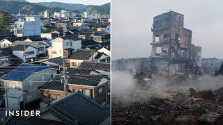 Before-And-After Images Show Devastation Of Japan Earthquake | Insider News