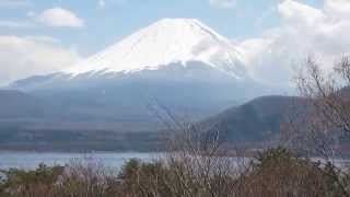 「富士山すそ野ぐるり一周ウォーク」本栖湖畔からの眺望