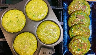 5 Mins Healthy Bajri \u0026 Methi Chilla | Bajri na Chamchamiya | Pearl Millet Recipe