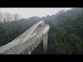 drone 【henderson waves bridge】singapore