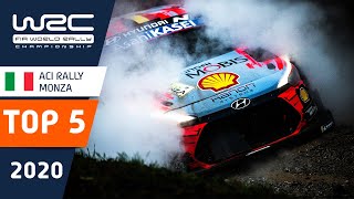 TOP 5 moments - ACI Rally Monza 2020 - FIA World Rally Championship