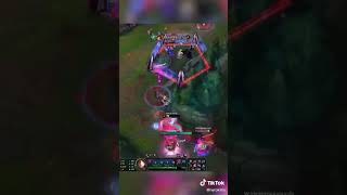 1v4 Clutch Challenger Katarina #Shorts #leagueoflegends