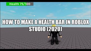 Roblox How To Script Health Jump Walkspeed Forcefield Pads R6 R15 - health and stamina guis in roblox