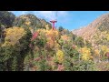 中央アルプス駒ヶ岳ロープウェイ紅葉状況 2020.10.13