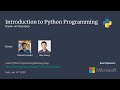 Introduction to Python Programming | Learn Python Programming meetup | Meetup 2
