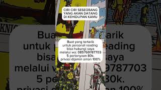 Ciri ciri seseorang yang akan datang di Kehidupan kamu #tarot #generalreading