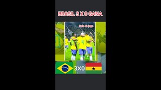 Brasil 3 x 0 Gana. Gols do Brasil sobre Gana no amistoso.#brasil#neymar #copadomundo #seleção
