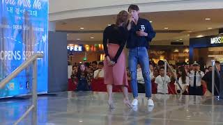 Hyun Woo sings Beautiful Life - You With Me Mall Tour and Meet and Greet at Robinsons Place Manila