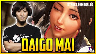 SF6 ▰ Daigo Tries Mai And She's Already Looking Sick !! ▰ STREET FIGHTER 6 High Level Gameplay