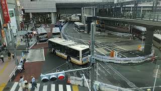 【Japan Bus  No.28】Shibuya Station South Exit Bus terminal 渋谷駅南口バスターミナル　東急バス　小田急バス　京王バス　涩谷站　시부야 역