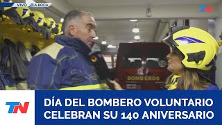 Día del bombero voluntario. Desde la Boca desfilarán 40 cuarteles.