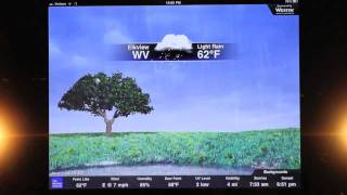 The Weather Channel's New iPad App Demo