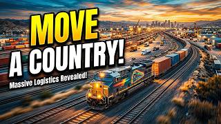 How Massive Railway and Logistics Networks Move a Country Without Anyone Noticing