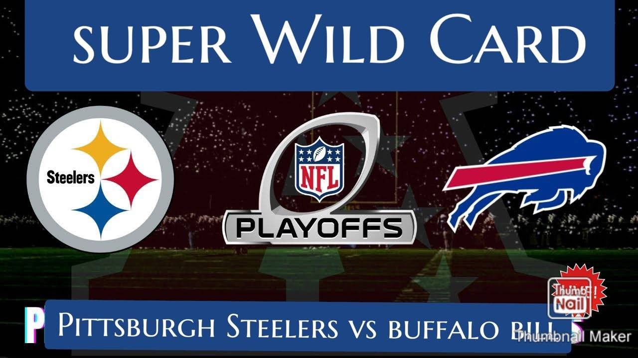 Buffalo Bills VS Pittsburgh Steelers 2024 NFL SUPER WILD CARD WEEKEND ...