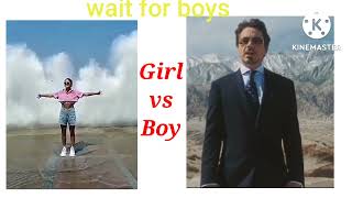 girl vs boy attitude 😎#viralmemes #meme