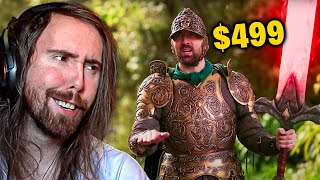 Skipping the grind with money | Asmongold Reacts
