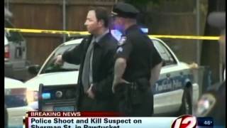 Pawtucket police shoot, kill suspect