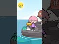 Human fell in love with mermaid 💖🧜🏻‍♀️ Part 1 | Toca life sad story #shorts #short