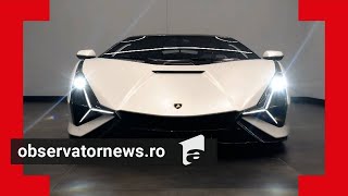 Suma amețitoare cheltuită de un om de afaceri român pe un Lamborghini Sian de 800 cp