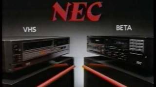 VHS -vs- Beta commercial 1984