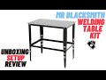 Mr Blacksmith Affordable Welding Table with Tool Kit