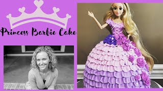 Easy Barbie Dress Cake Tutorial