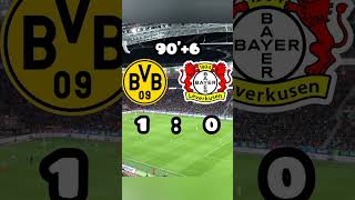 Leverkusen gegen Dortmund/Leverkusen gegen Stuttgart last minute Tore #fußball #b04 #bvb #vfb