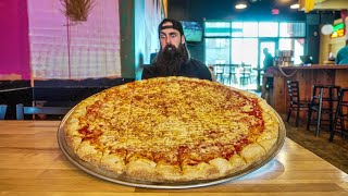 YOU WIN $280 IF YOU FINISH THE PIZZA CHALLENGE THAT 45,000 PEOPLE HAVE FAILED! | BeardMeatsFood