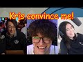 The game glitches and leaves Kris alone with Imposter Steve - Hafu, Steve and Kris POV