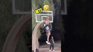 How Did This Even Happen 🤣💀 #basketball #fyp #viral #dunk #bball #shorts