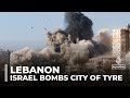 Israeli army bombs Lebanon’s Tyre after threatening civilians to leave