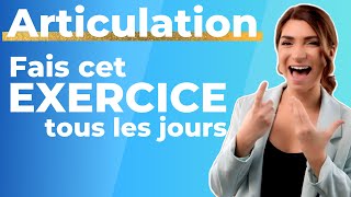 Comment bien ARTICULER ! L’EXERCICE que tu dois faire TOUS LES JOURS !