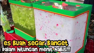 ES BUAH SEGAR BANGET !!!! HARGA CUMA 5 RIBU, HITUNGAN MENIT AJA UDAH HABIS !!!