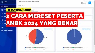 CARA RESET PESERTA ANBK 2024 YANG BENAR