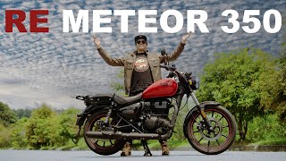 Hablemos de la Royal Enfield Meteor 350, la cruiser de iniciación mas cómoda y económica!