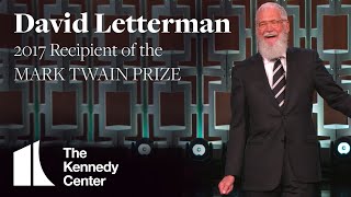 David Letterman Acceptance Speech | 2017 Mark Twain Prize