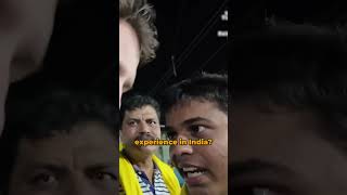 Foreigner Gets Interviewed by a Local 🇮🇳