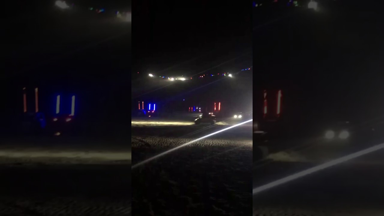 Glamis At Night Oldsmobile Hill Youtube