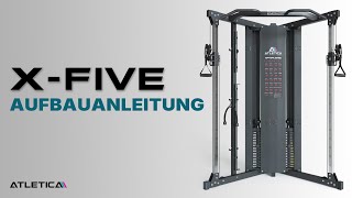 ATLETICA X-Five Kabelzug Station | Aufbauanleitung