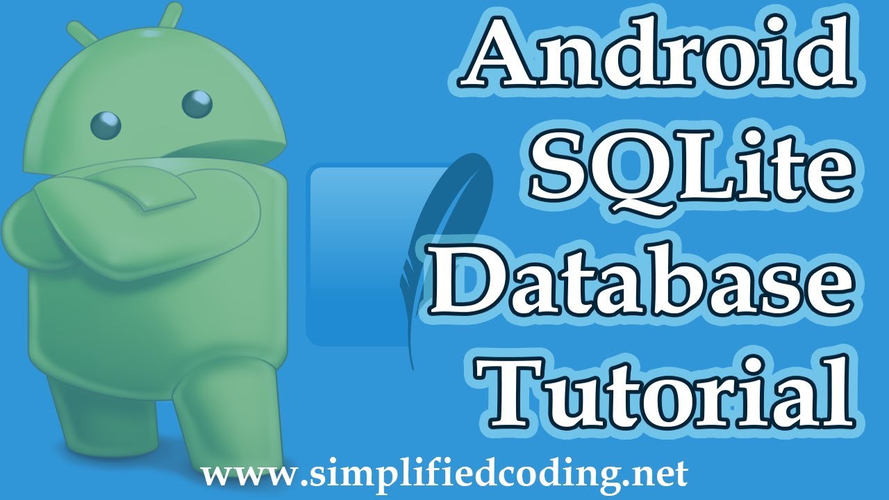 Android SQLite Database Tutorial - Reading And Writing - YouTube