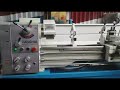 tes jalan mesin bubut cq6232 runing tes lathe machine