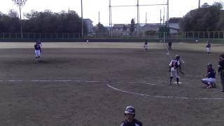 20170225　OP戦　MSH医療専門学校対新日鉄住金広畑　８回裏