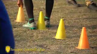 Senapati Football Club/Joram Koveo Woba/ Helps training young football players