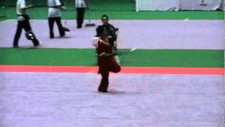 2011年全日本武術太極拳大会　長拳Ａ　Ａ君