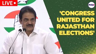 'Will Fight Elections United, Go Door To Door': Congress As Rajasthan polls Approach | Congress Live